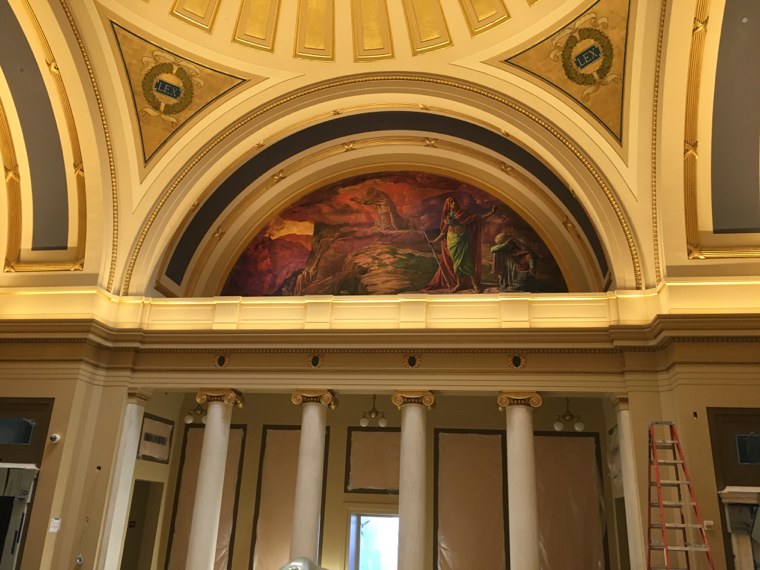 Restored Fine Art in the Minnesota State Capitol