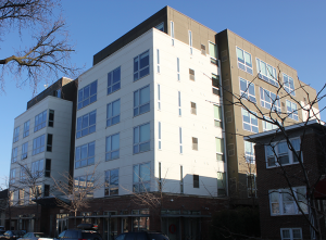 Existing apartments on Holmes Avenue