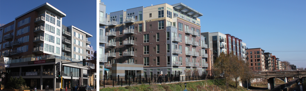 New residential development in Minneapolis
