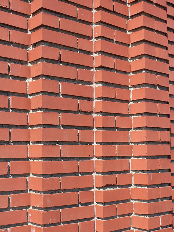 Red brickwork